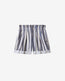 Nirma Shorts Ecru Blue Stripe