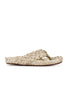 Kaia Raffia Braided Thong