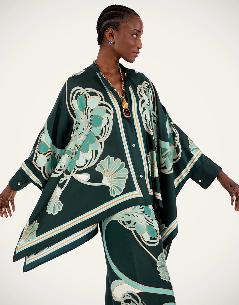 Foulard Shirt Blooming Tulip Placée