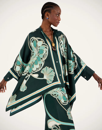 Foulard Shirt Blooming Tulip Placée