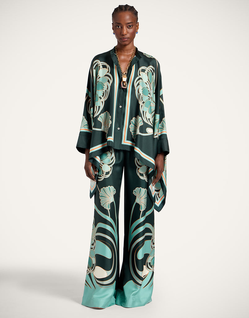 Foulard Shirt Blooming Tulip Placée