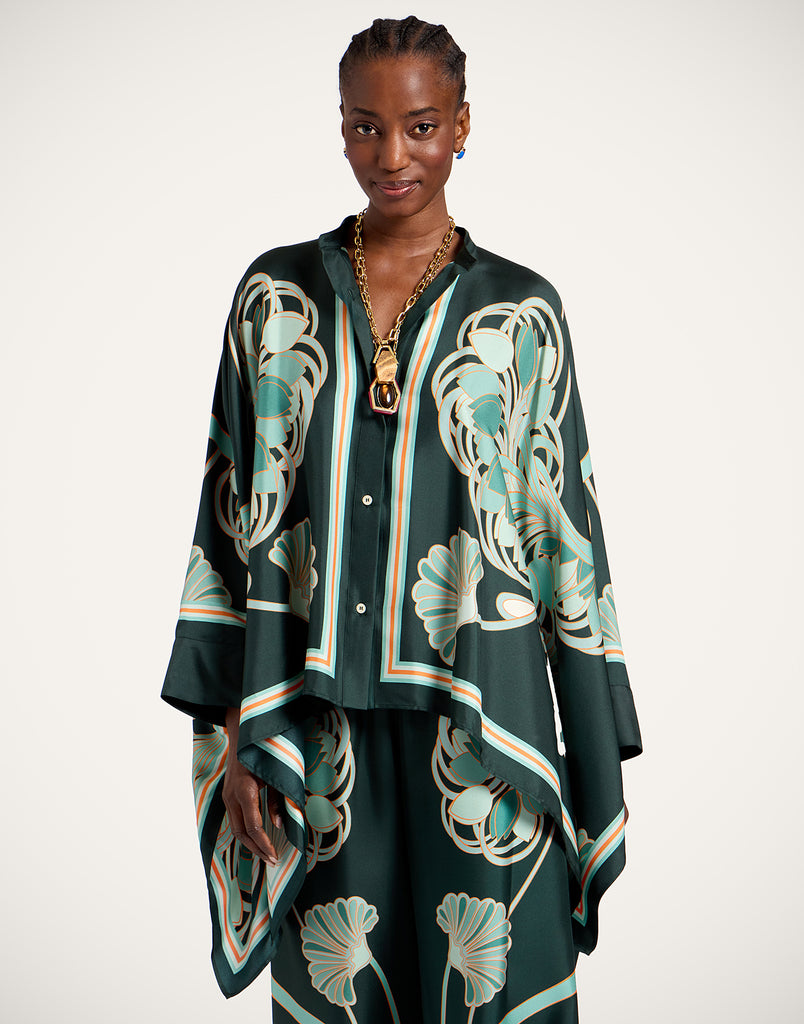 Foulard Shirt Blooming Tulip Placée