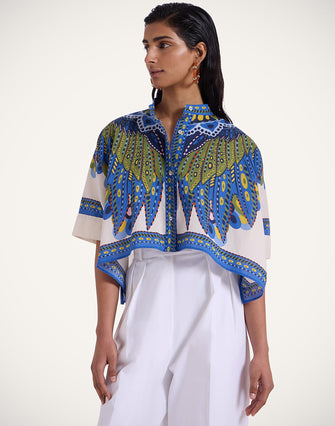 Mini Foulard Shirt Chakra Placée