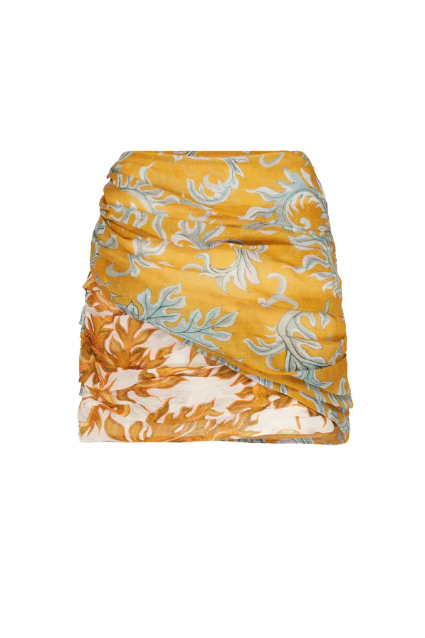 Paloma Tuck Mini Skirt