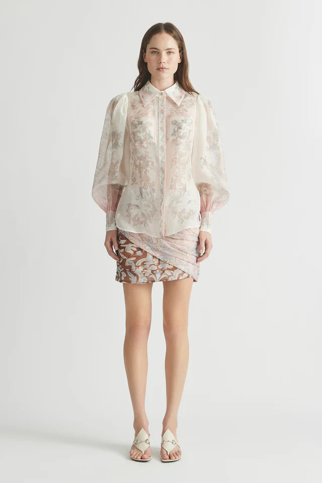 Bitter Sweet Balloon Sleeve Blouse