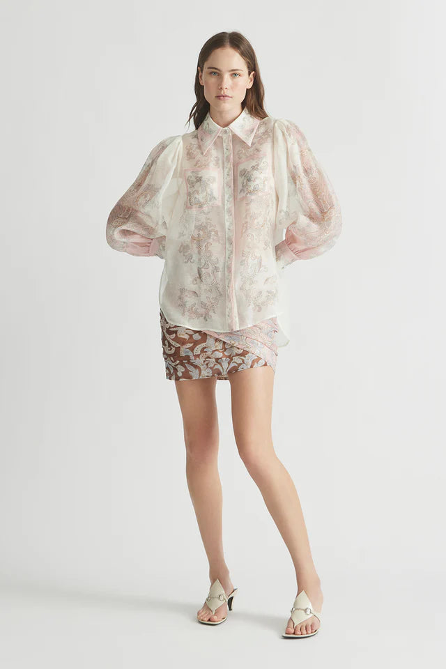 Bitter Sweet Balloon Sleeve Blouse