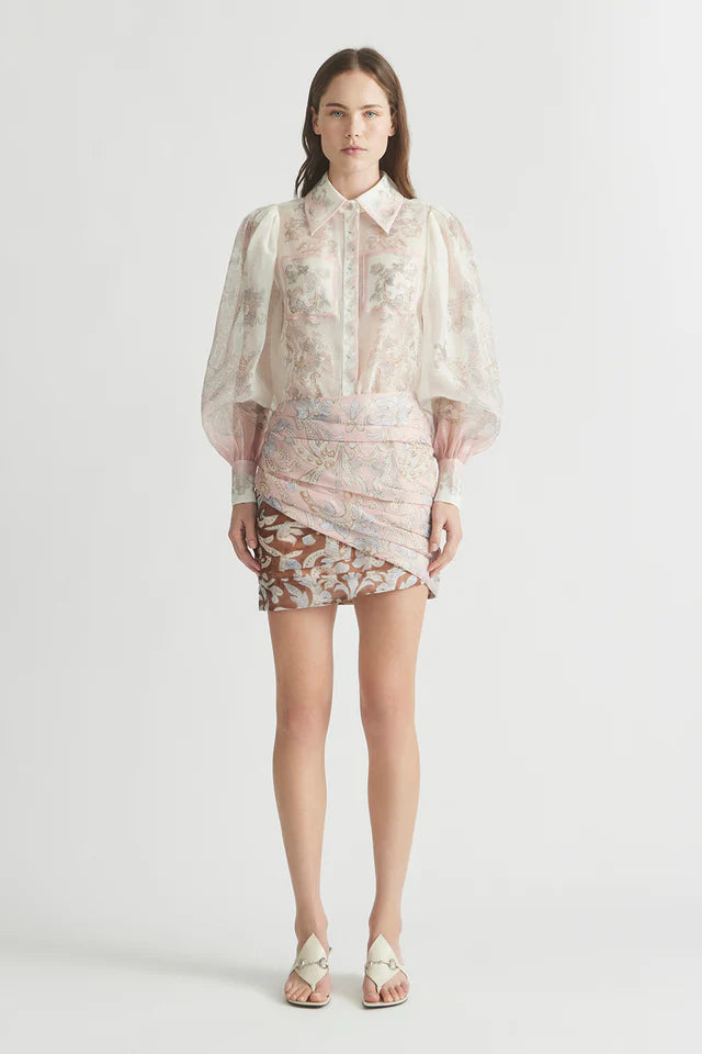 Bitter Sweet Tuck Mini Skirt