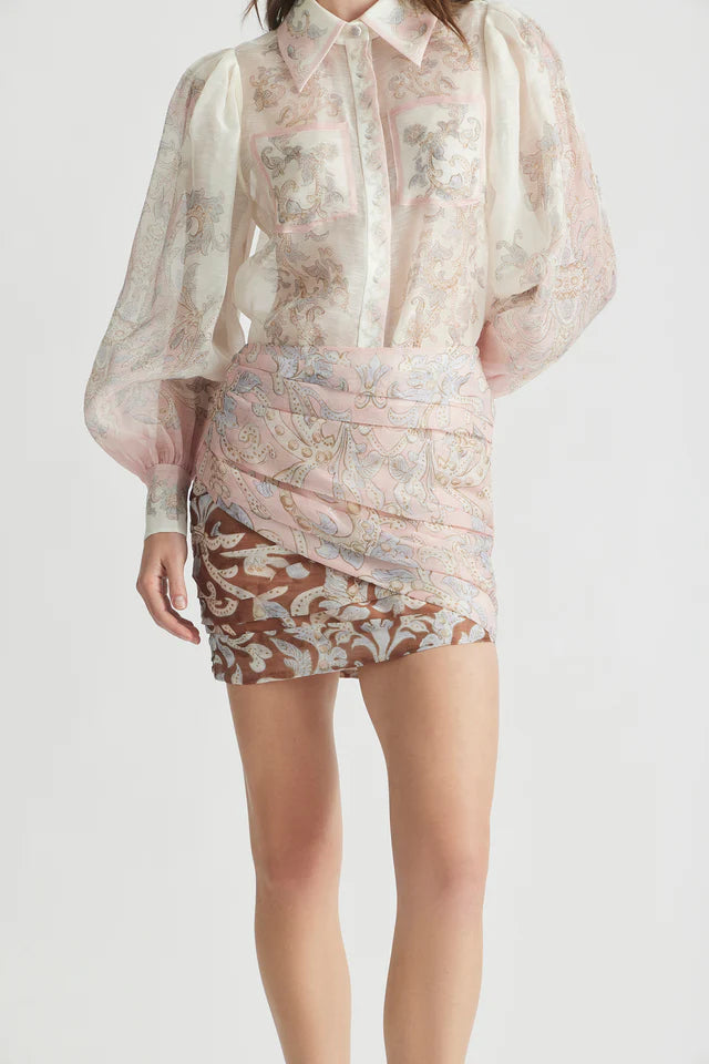 Bitter Sweet Tuck Mini Skirt