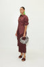 Loch Poplin Button Up Choco Brown