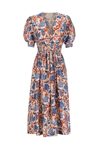 Sophia Midi Dress Fernando Azure