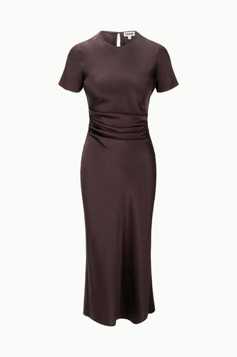 Marcel Silk Dress Earth