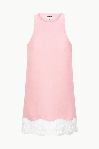 Mika Linen Dress Blush