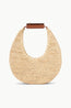 Moon Raffia Tote Bag