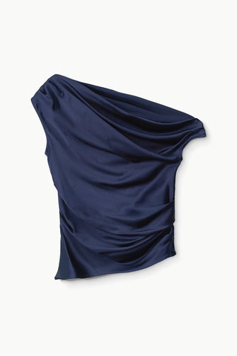 Phare Silk Top Navy