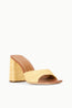 Sloane Heel Natural Raffia