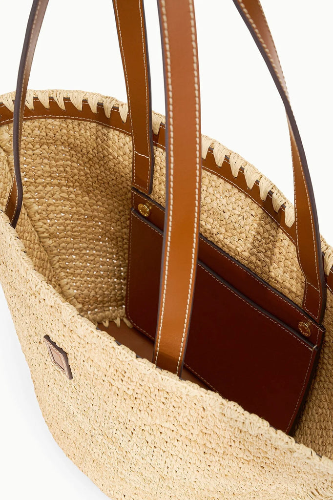 Vista Tote Natural Tan