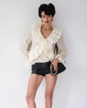 Alexandra Petite Drawstring Black