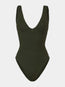 Sadie Swim Metallic Khaki