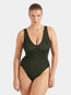 Sadie Swim Metallic Khaki