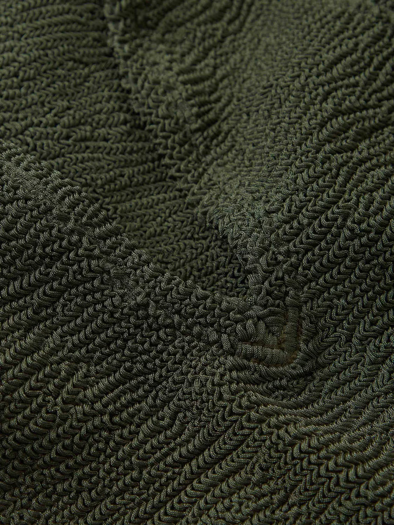 Sadie Swim Metallic Khaki