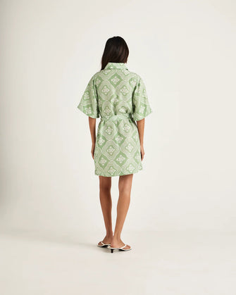 Salerno Mini Dress Wavy Meadow