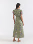 Lea Long Dress Papyrus Border