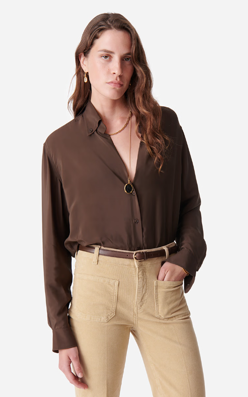 Druyat Blouse Coffee