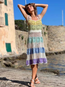 Pastel Hand Crochet Dress