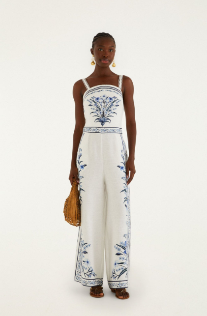Flowers Arch Off-White Jumpsuit