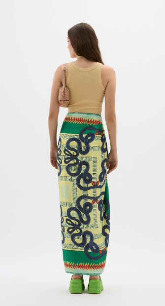 Yin Ribbed Singlet Cream