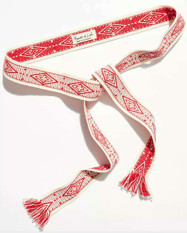 Diamond Band Natural Red