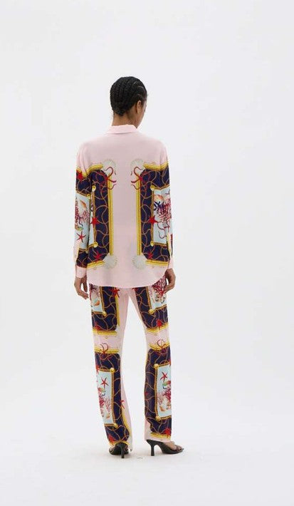 Coral Netting Long Pant