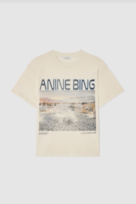 Cade Tee Wildflowers Off White