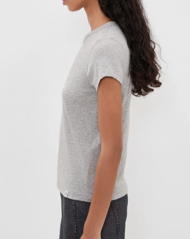 The Slub Tee Heather Grey