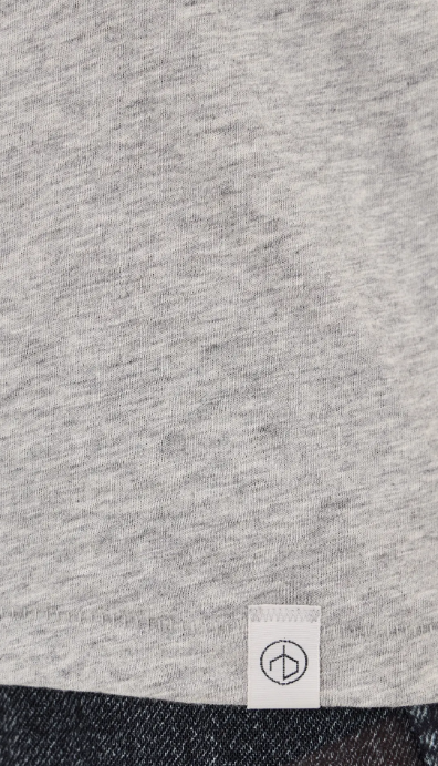 The Slub Tee Heather Grey