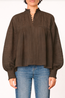 Dahlia Blouse Brown