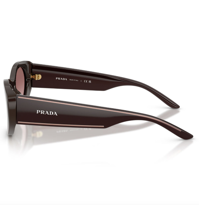 0PRD23SU Sunglasses Cigar Brown Gradient