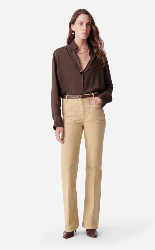 Druyat Blouse Coffee