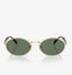 65ZS Sunglasses Pale Gold Dark Green