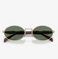 65ZS Sunglasses Pale Gold Dark Green