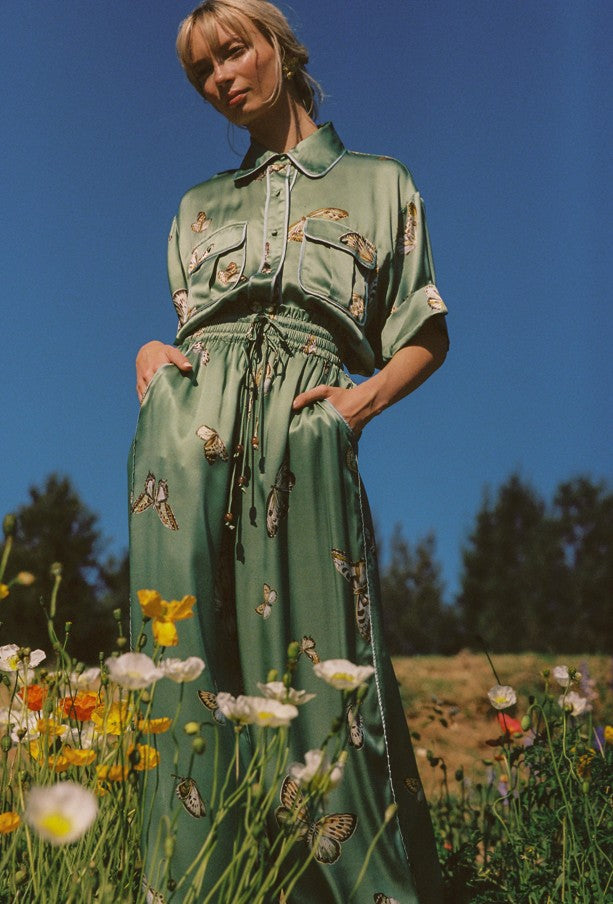 Papillion Silk Shirt