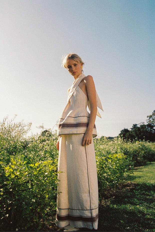 Flora Linen Pant