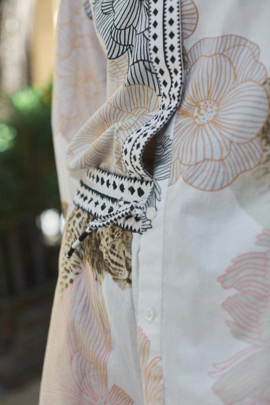 Poplin Garden Tiger Shirt