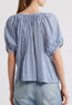 June Top Blue Gingham