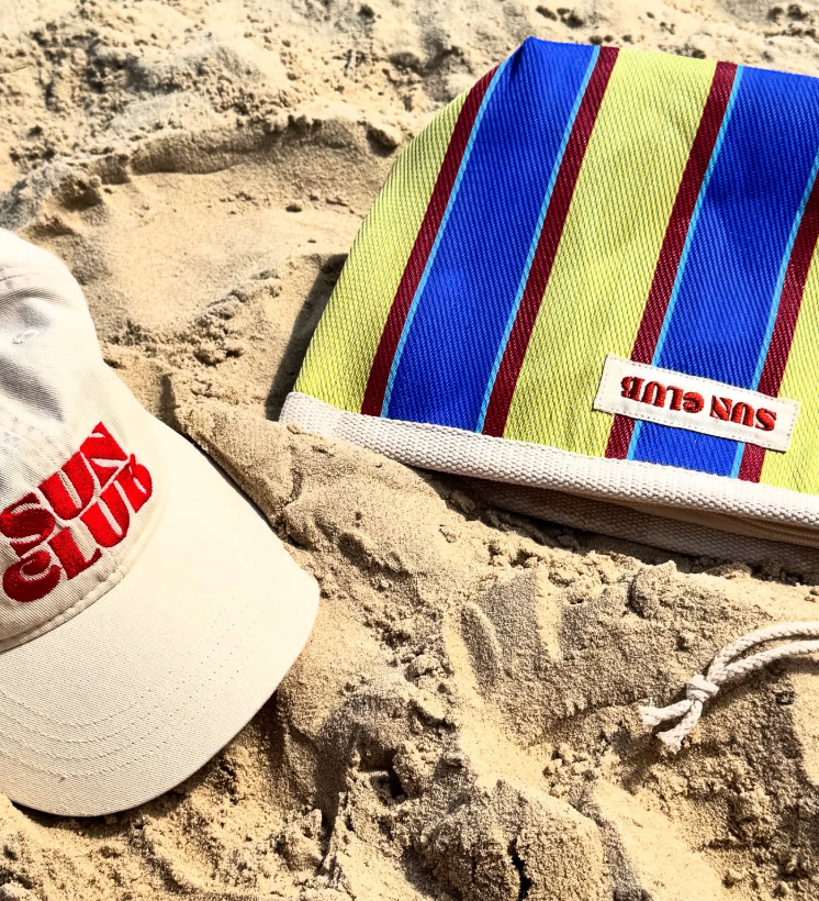 The Pouch Amalfi Stripe