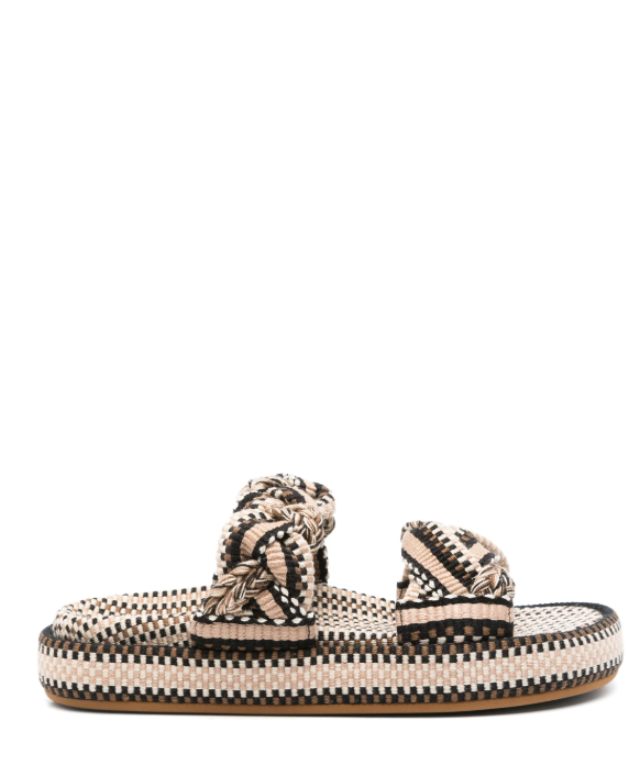 Daniela Slide Natural Black