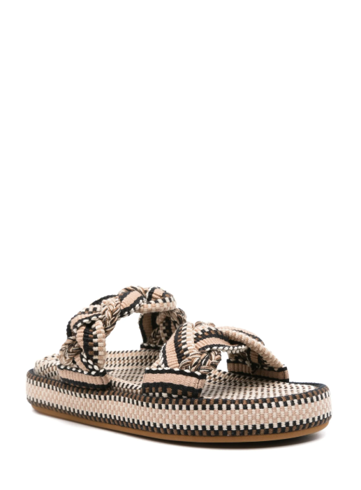 Daniela Slide Natural Black