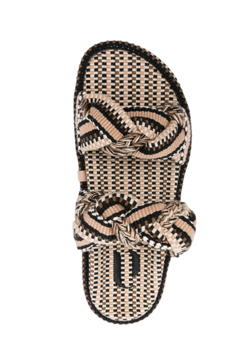 Daniela Slide Natural Black