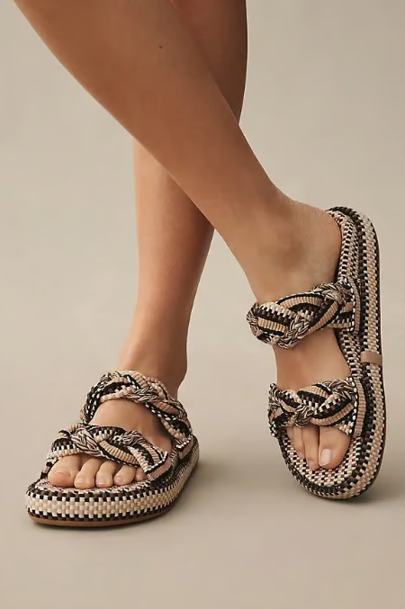 Daniela Slide Natural Black