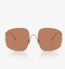 0MUA57S Sunglasses Gold Brown